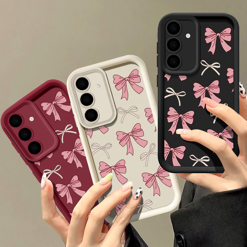 Phone Cases Galaxy S26 - Bow Tie Silicone Case For Samsung