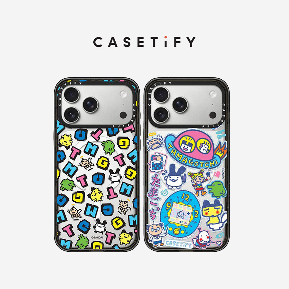 Ring Stand Case - CASETiFY Tamagotchi Series Magnetic Drop-proof Case