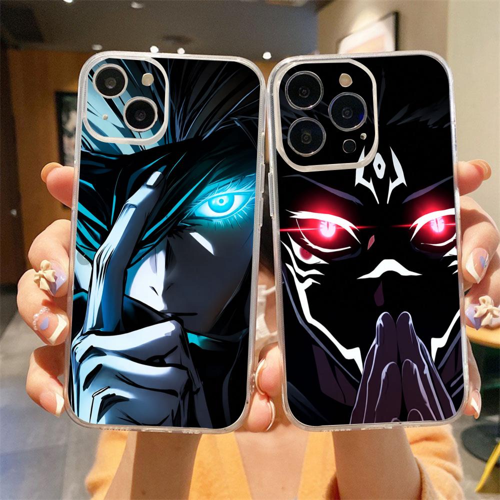 Phone Cases Jujutsu Kaisen - Jujutsu Kaisen Merchandise Phone Case Clear