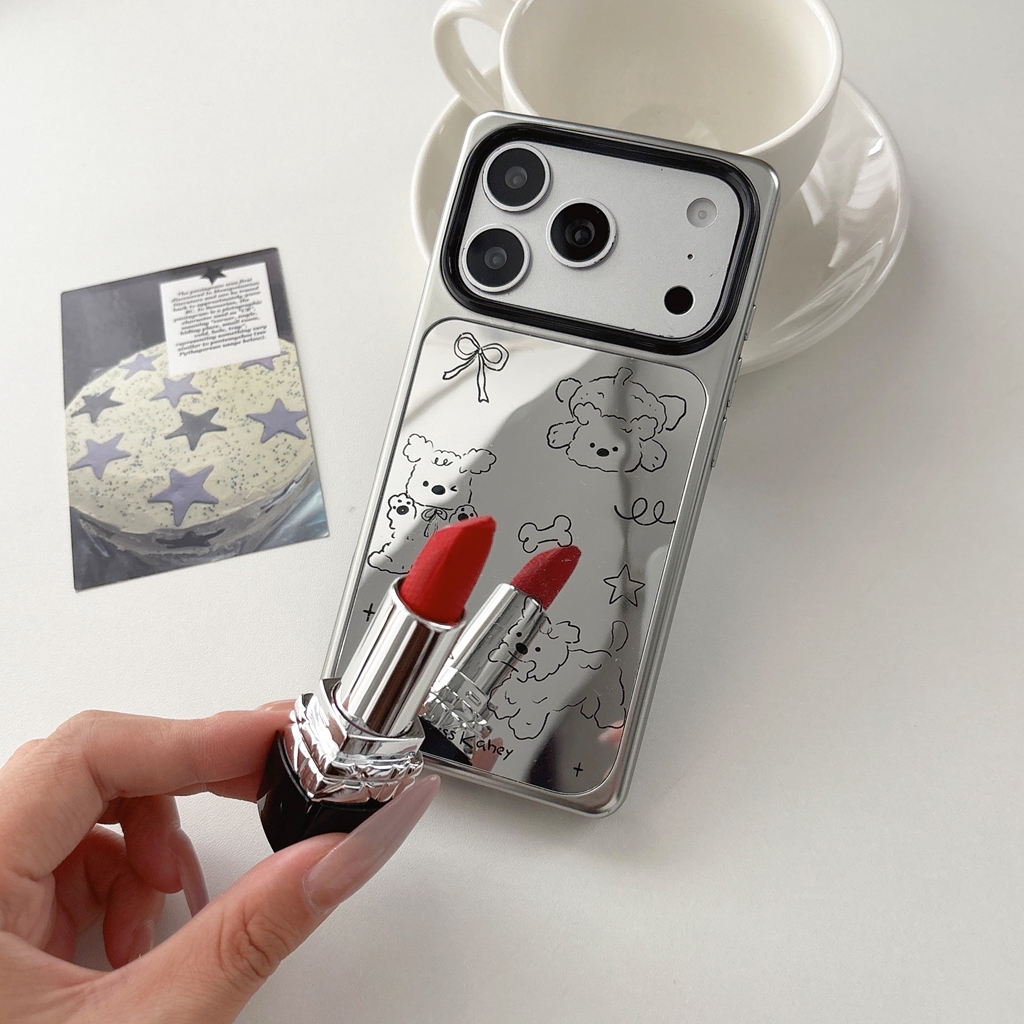 Phone Cases Korean - Korean Style Cute Fun Graffiti Puppy