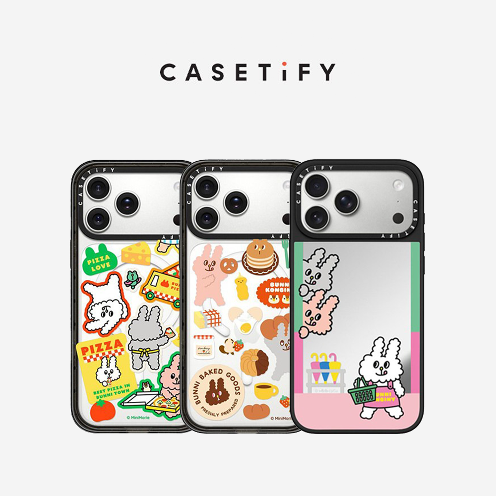 Ring Stand Case - CASETiFY Bunni Konbiny Series Magnetic Drop-proof