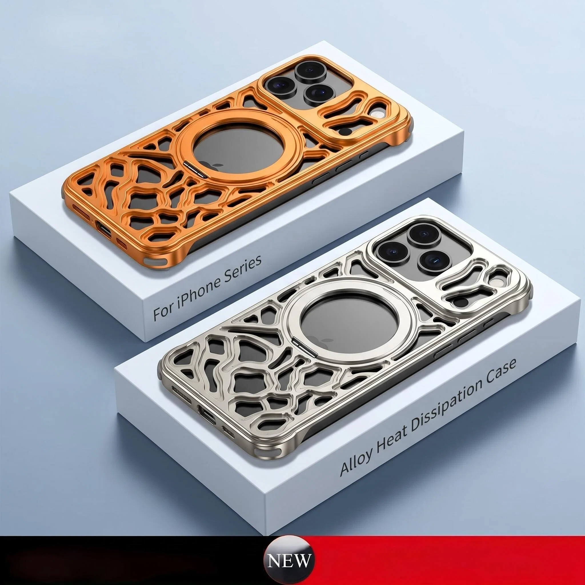Phone Cases With Stand - For iPhone 16, 15, 17 Pro