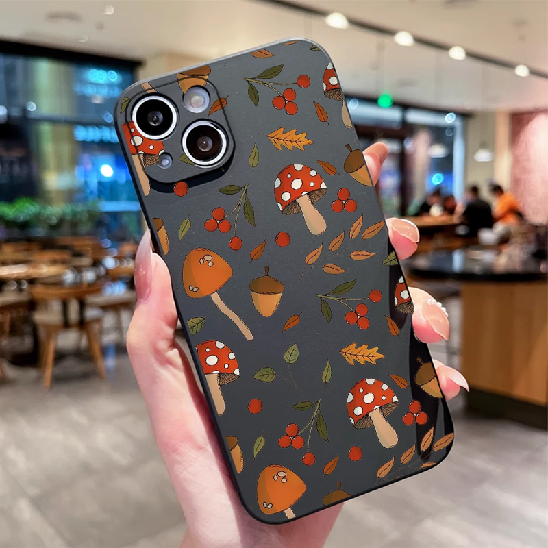 Retro Maple Leaf Flower Mushro - đánh giá và giá Phone Cases For Motorola