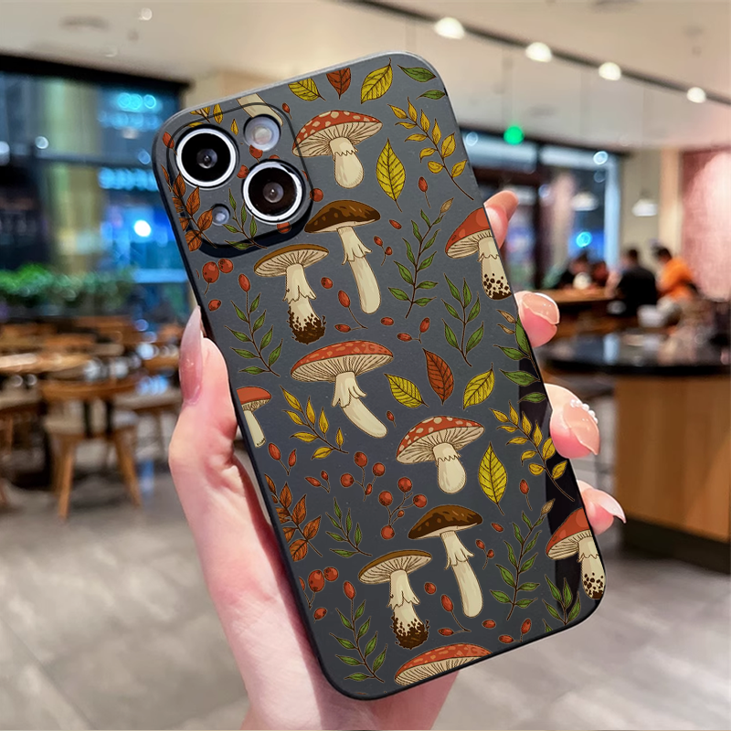 Retro Maple Leaf Flower Mushro - đánh giá và giá Phone Cases For Motorola