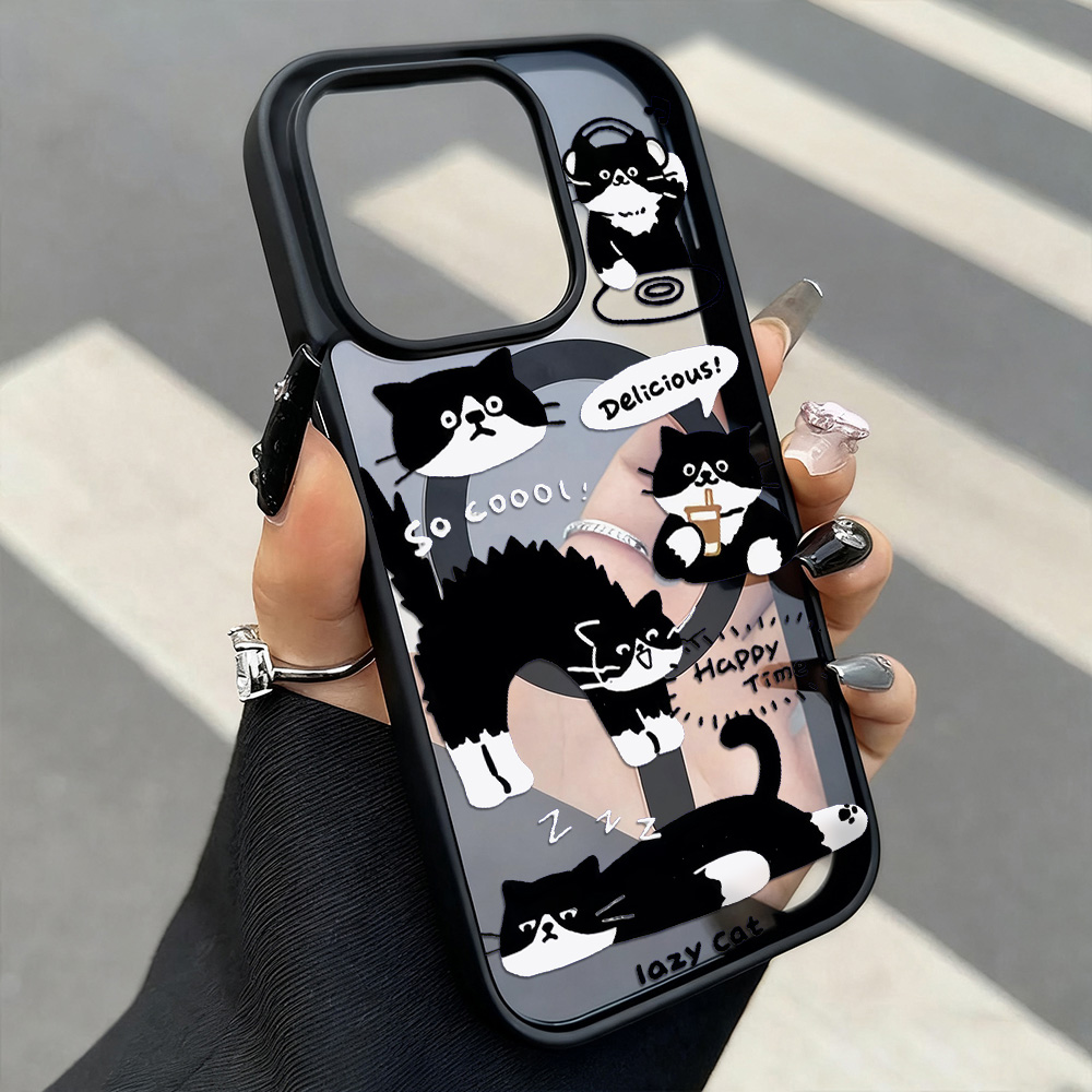 Funny Black Cat Wireless Charg - đánh giá và giá Phone Cases Quirky