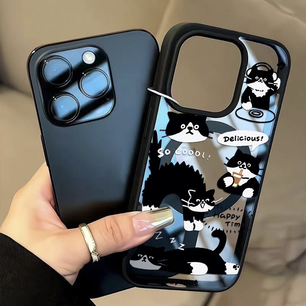 Funny Black Cat Wireless Charg - đánh giá và giá Phone Cases Quirky