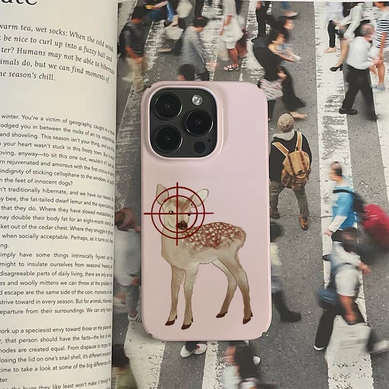 Ins Pink Target Deer Art Phone - đánh giá và giá Phone Cases Target