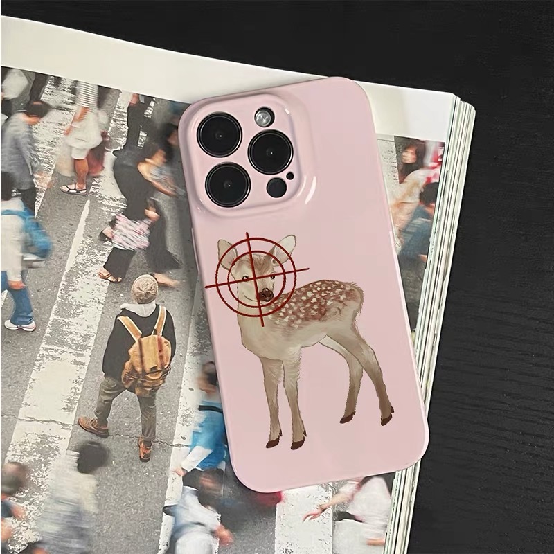 Ins Pink Target Deer Art Phone - đánh giá và giá Phone Cases Target