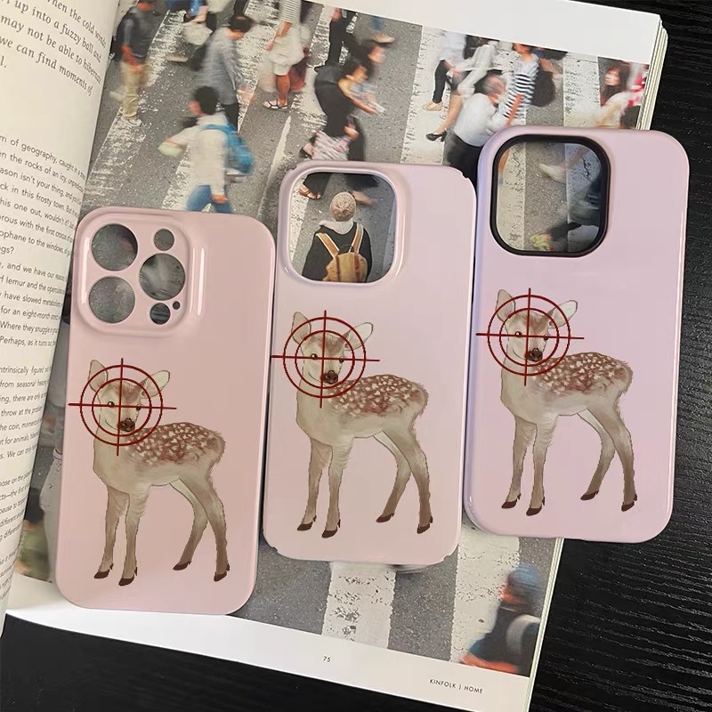 Ins Pink Target Deer Art Phone - đánh giá và giá Phone Cases Target