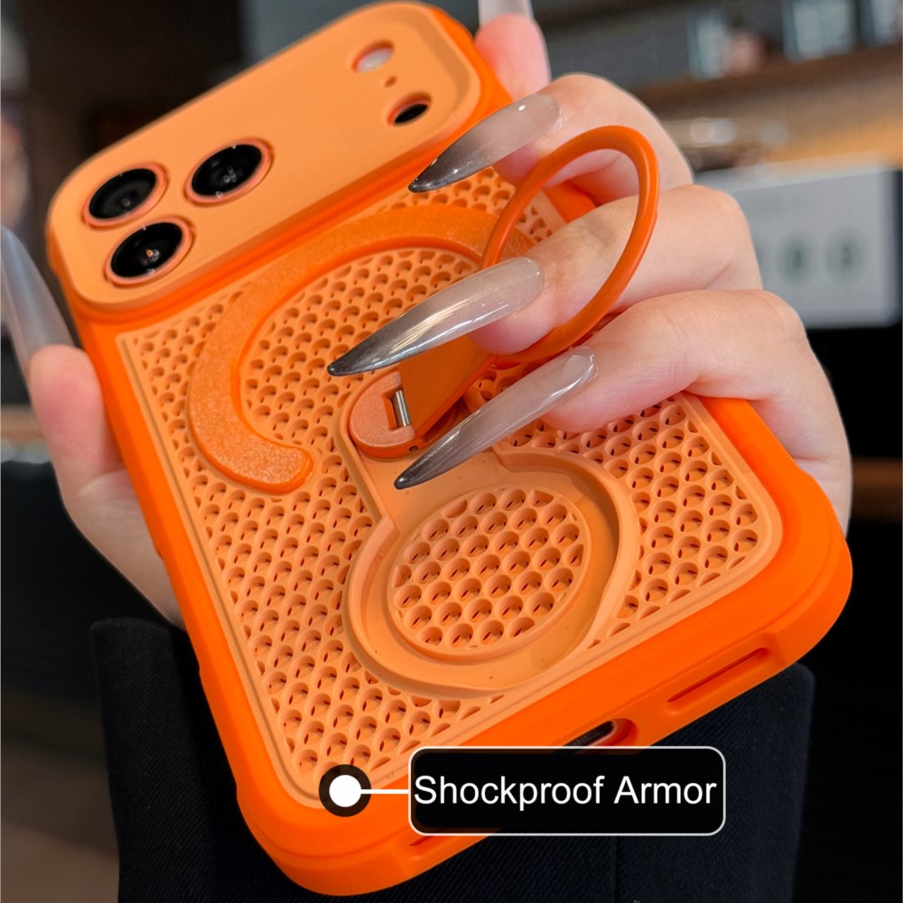 Honeycomb Hole Heat Dissipatio - đánh giá và giá Ring Stand Case