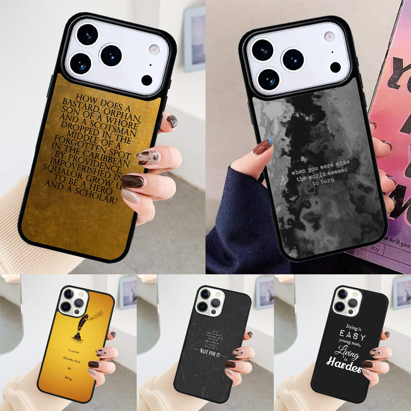 Hamilton Musical Lyrics Phone  - đánh giá và giá Phone Cases Hamilton