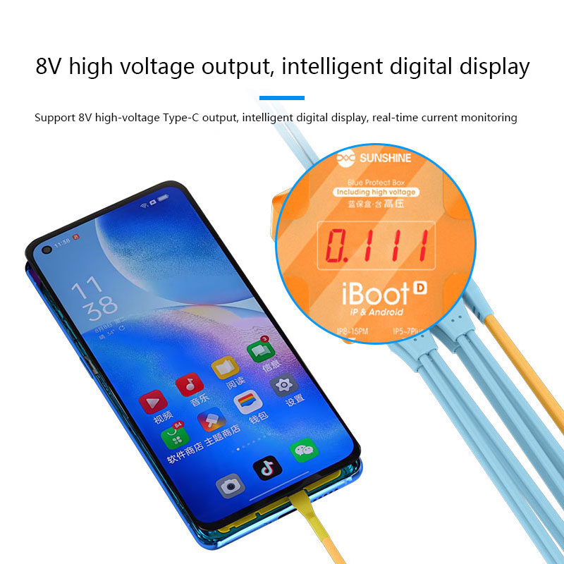 SUNSHINE iBoot-D 8V High-Volta - đánh giá và giá Phone Cases Rubber