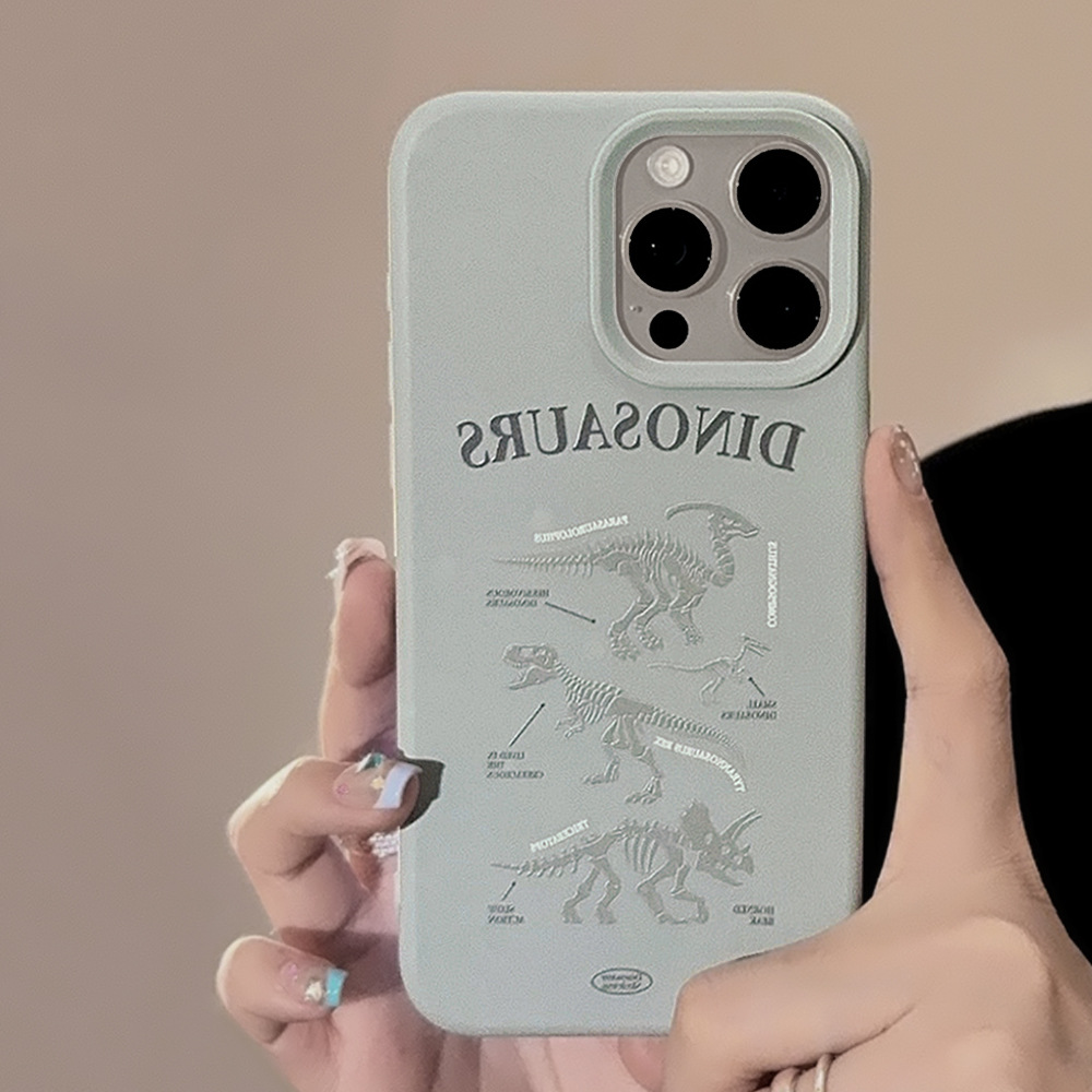 Korean Cartoon Blue Dinosaur S - đánh giá và giá Phone Cases Korean
