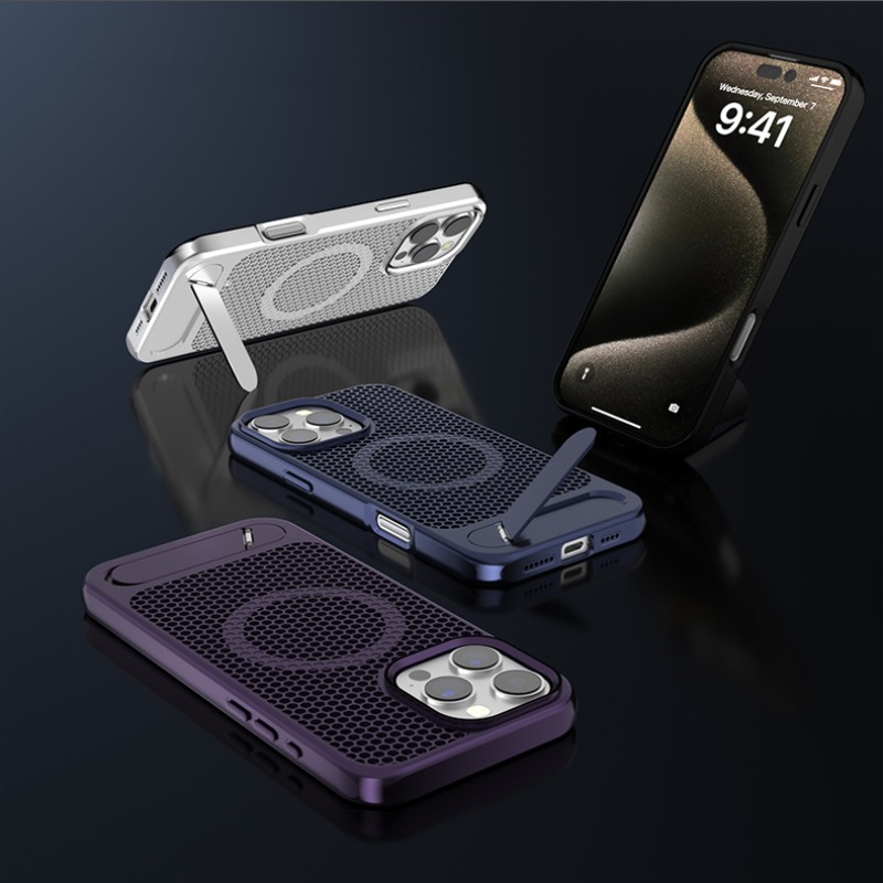 3D hollow Honeycomb Cooling Ma - đánh giá và giá Phone Cases With Stand