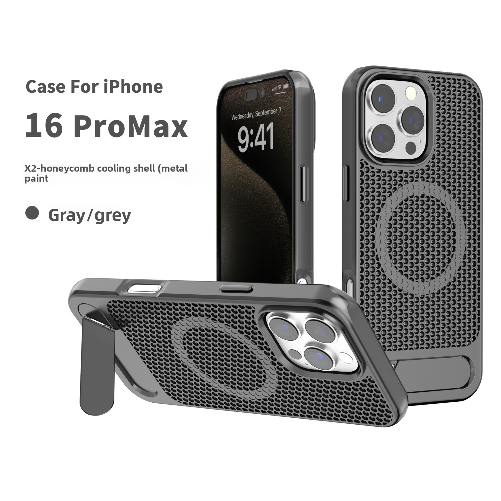 3D hollow Honeycomb Cooling Ma - đánh giá và giá Phone Cases With Stand
