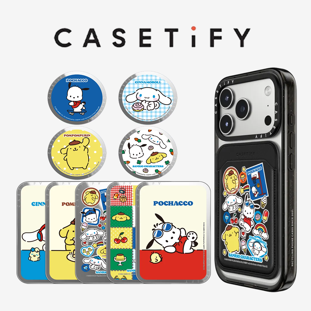 CASETiFY Co-brand Sanrio Serie - đánh giá và giá Ring Stand Case