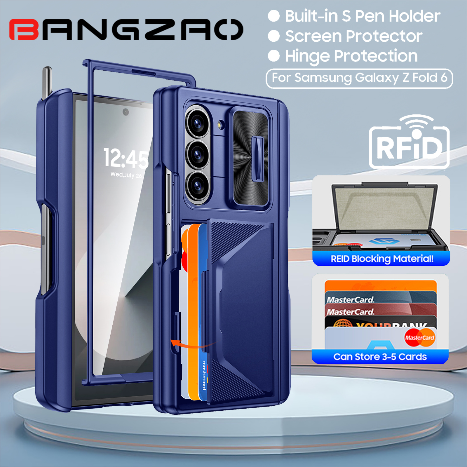 For Galaxy Z Fold 6,Goddess Da - đánh giá và giá Phone Cases With Wallet On Back