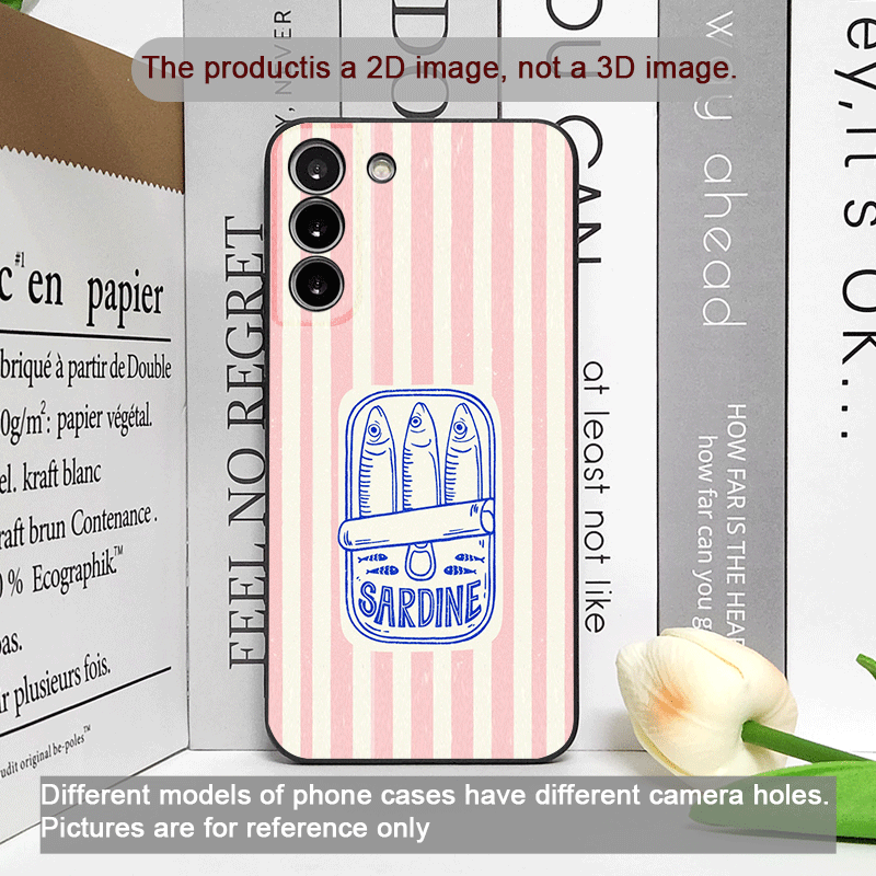 Cute Striped Pattern Sardines  - đánh giá và giá Phone Cases For Motorola