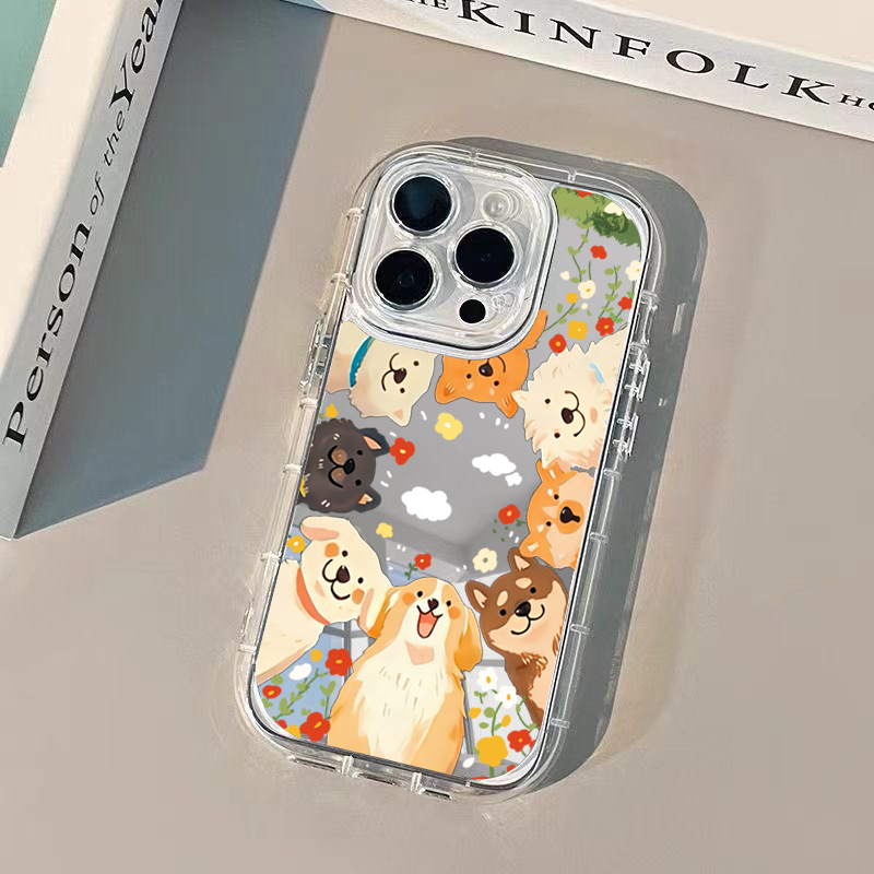 Cartoon Funny Puppy Phone Case - đánh giá và giá Phone Cases Quirky