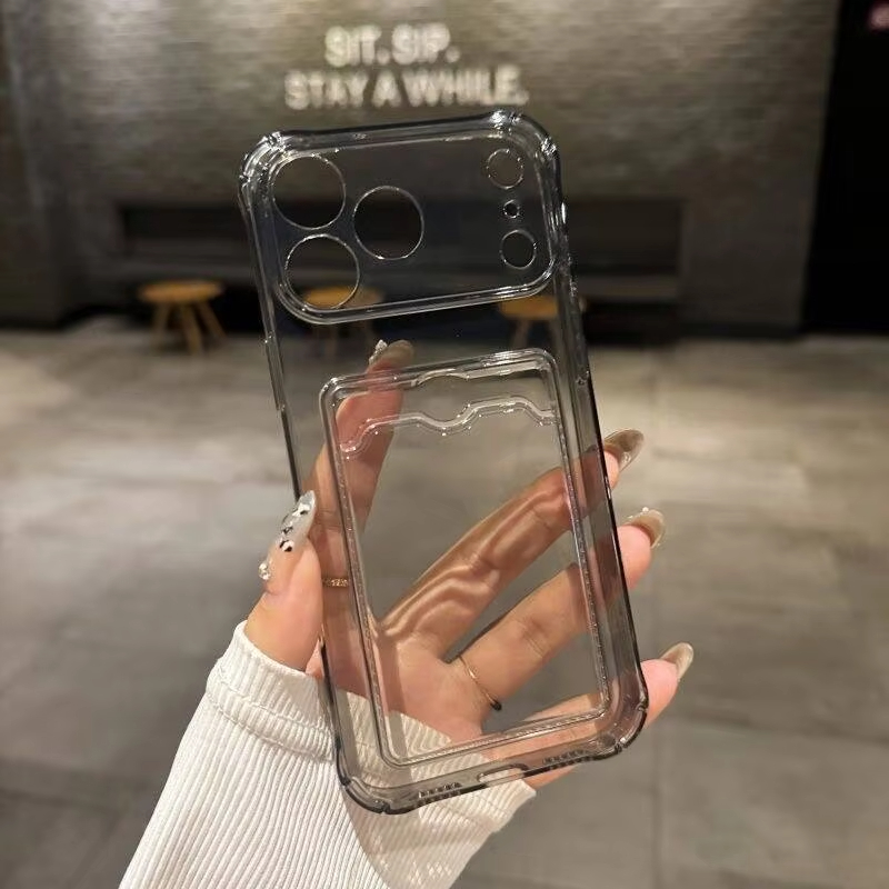 Transparent Card Slot Holder C - đánh giá và giá Phone Cases Quality