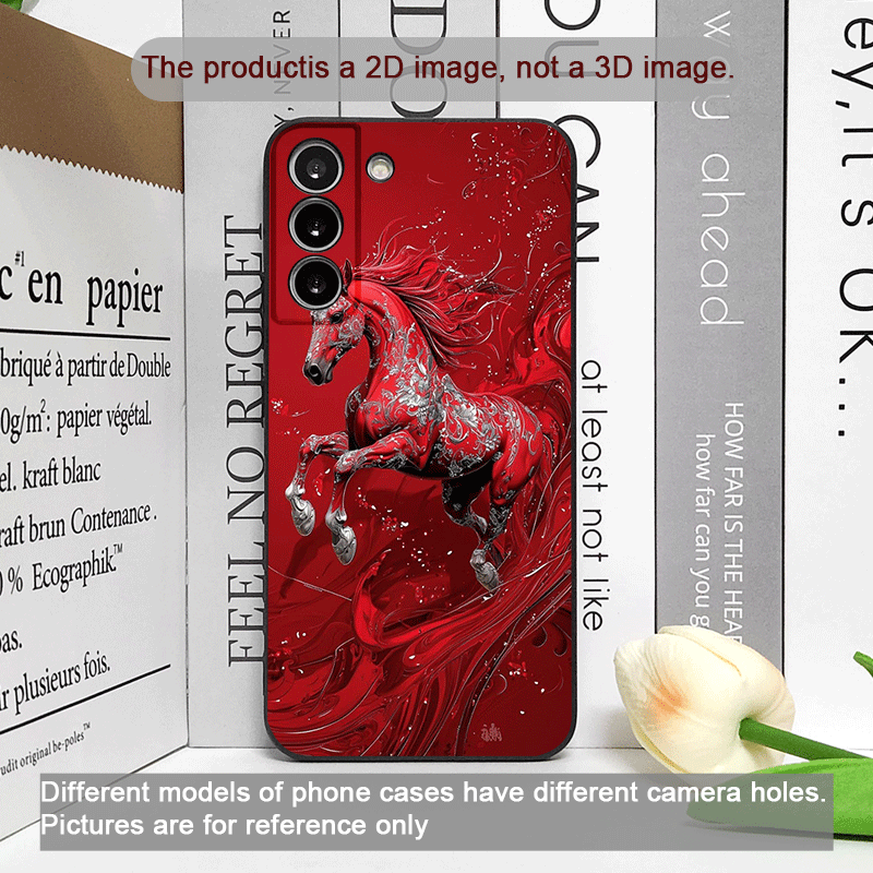 Fashion Chinese-Style Red Hors - đánh giá và giá Phone Cases Horse