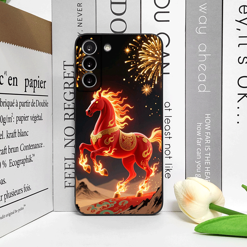Fashion Chinese-Style Red Hors - đánh giá và giá Phone Cases Horse