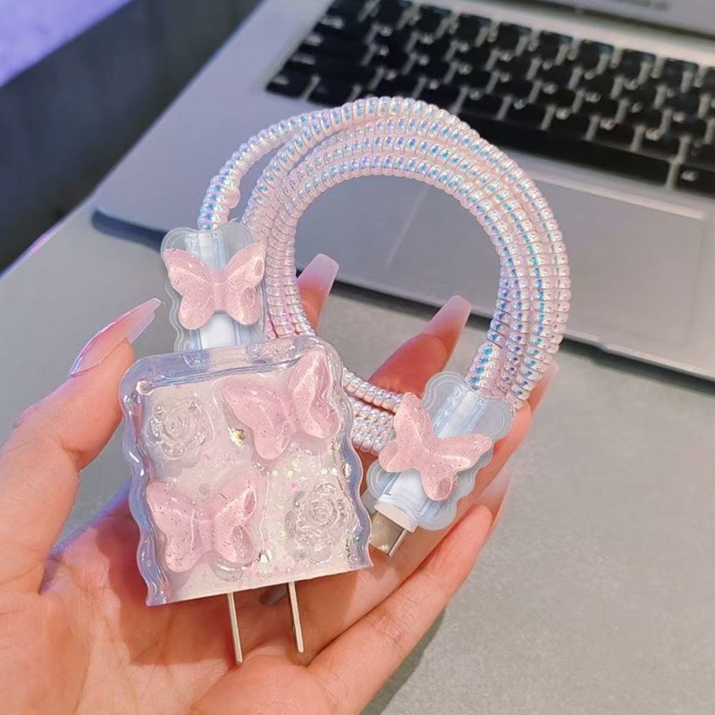 Cute Crystal Butterfly Pink Ch - đánh giá và giá Phone Cases Rubber