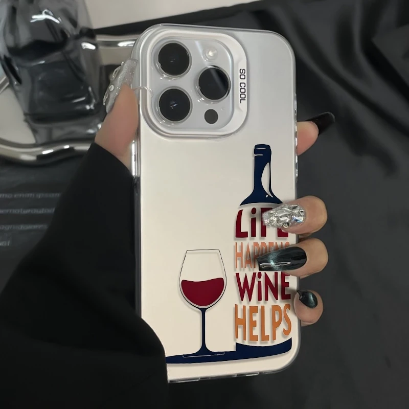 Funny Wine Quote Phone Case fo - đánh giá và giá Phone Cases Quirky