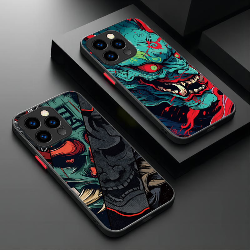 Samurai Hannya Mask Ghost Prin - đánh giá và giá Phone Cases Protective