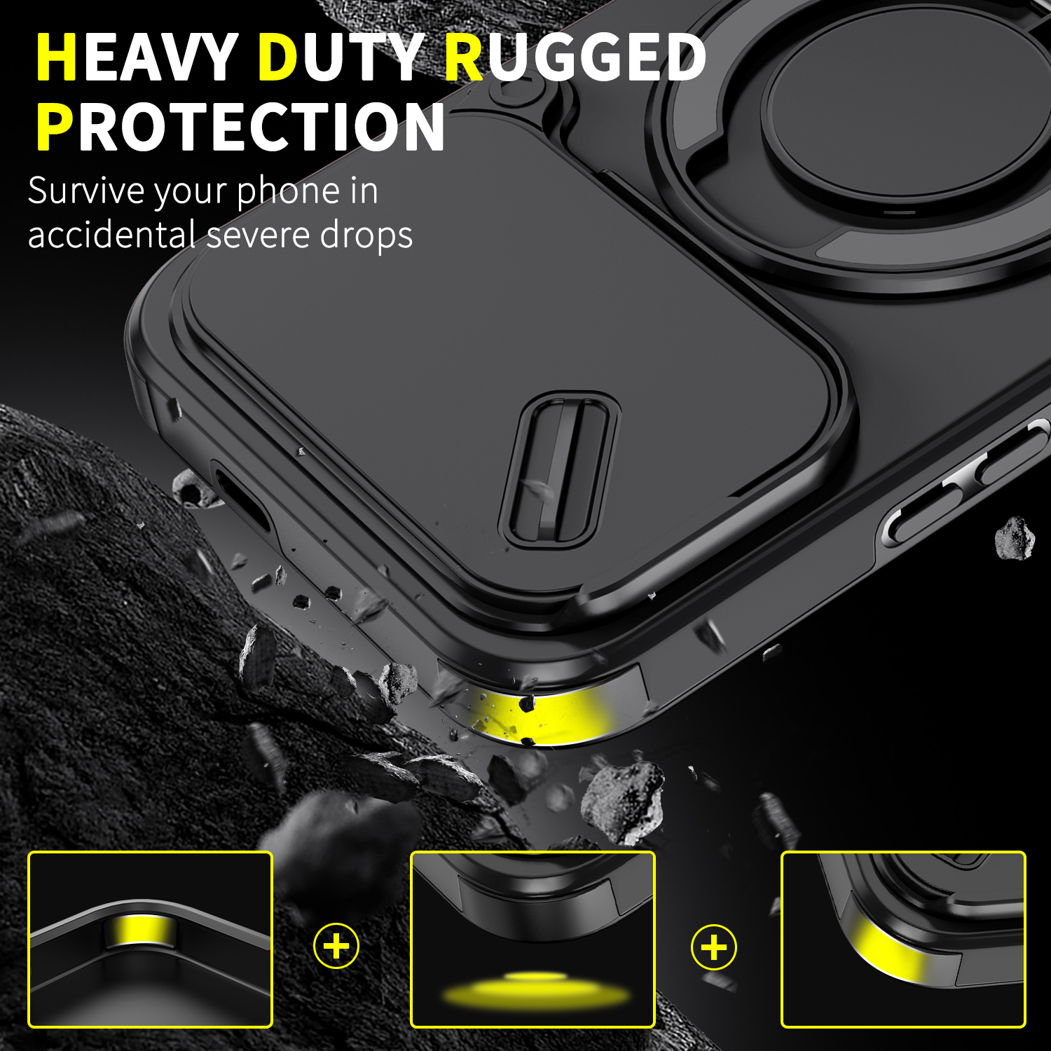 Magnetic Wireless Charging Rin - đánh giá và giá Ring Stand Case