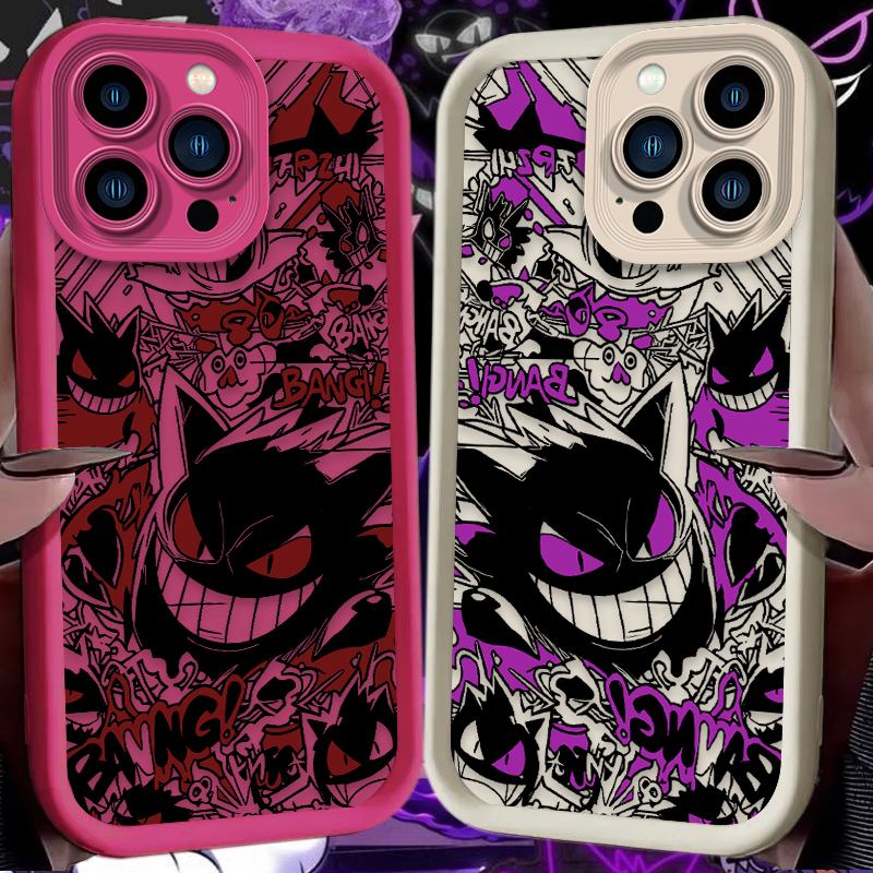 P-Pokemon Gengar Graffiti Phon - đánh giá và giá Phone Cases Protective