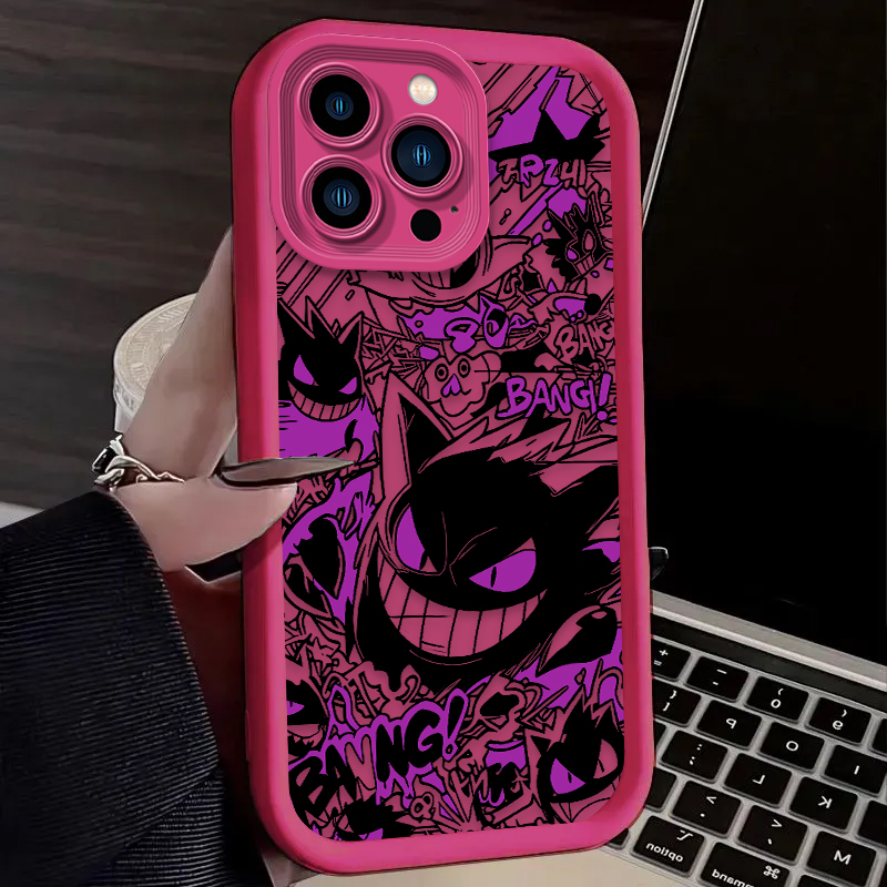 P-Pokemon Gengar Graffiti Phon - đánh giá và giá Phone Cases Protective