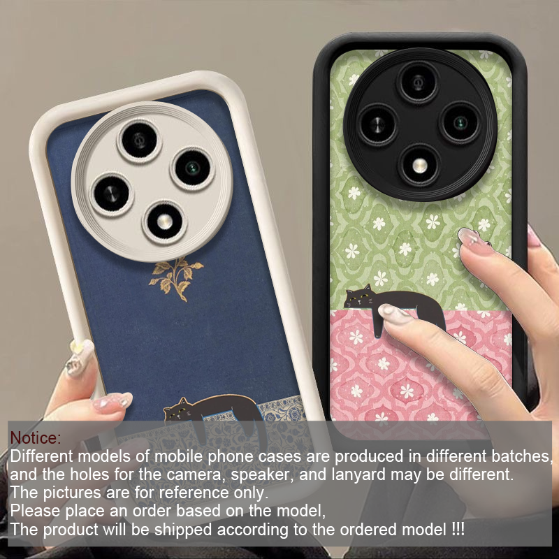 Artistic Cute Black Cat Stripe - đánh giá và giá Phone Cases Honor