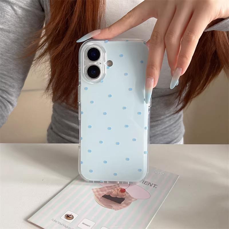 Korean Ins Girl Simple Blue Pi - đánh giá và giá Phone Cases Korean