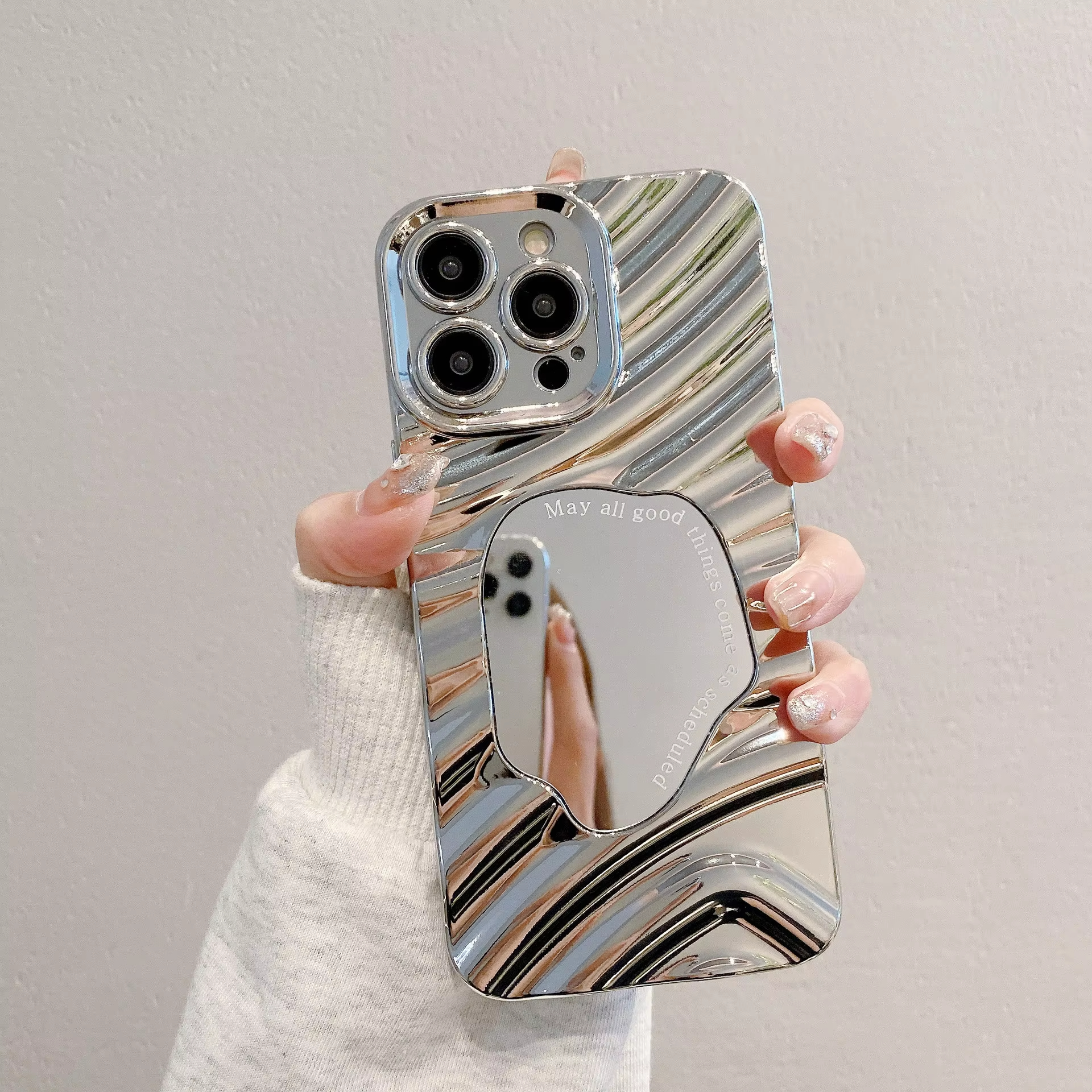 Wave Cosmetic Mirror Phone Cas - đánh giá và giá Phone Cases Quality