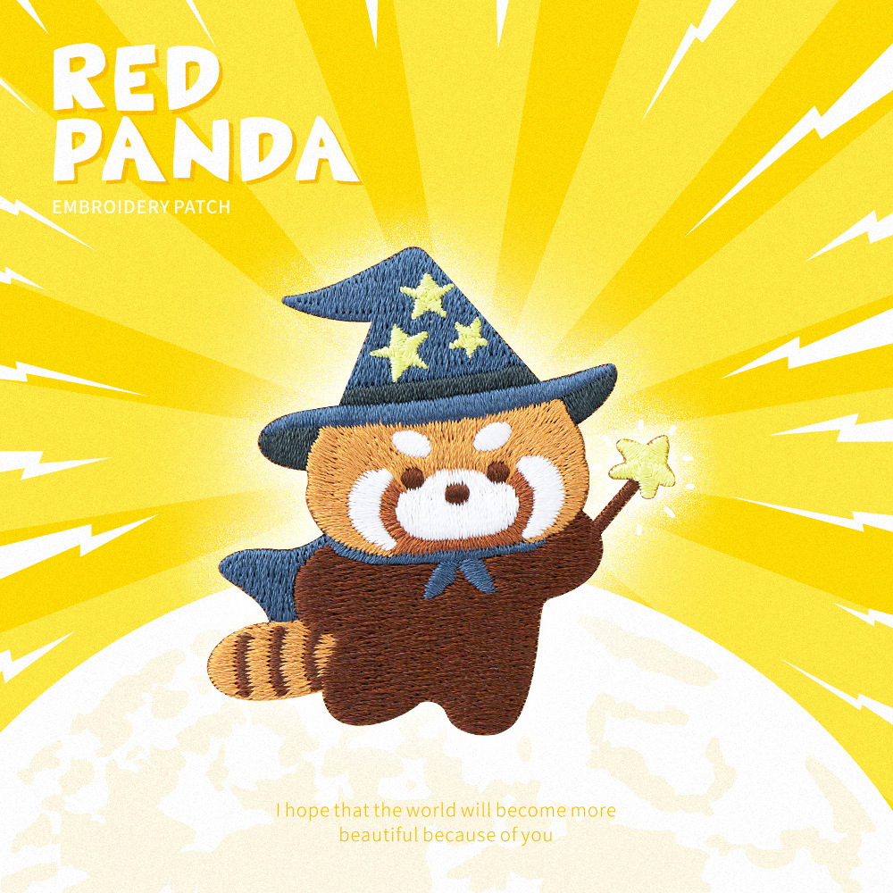 Cute Red Panda Embroidery Patc - đánh giá và giá Phone Cases Eco Friendly