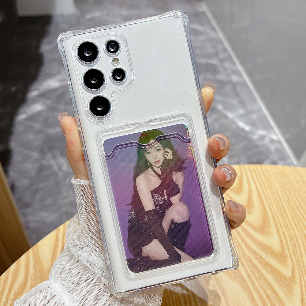 Card Slot Bag Holder Clear Pho - đánh giá và giá Phone Cases Quality