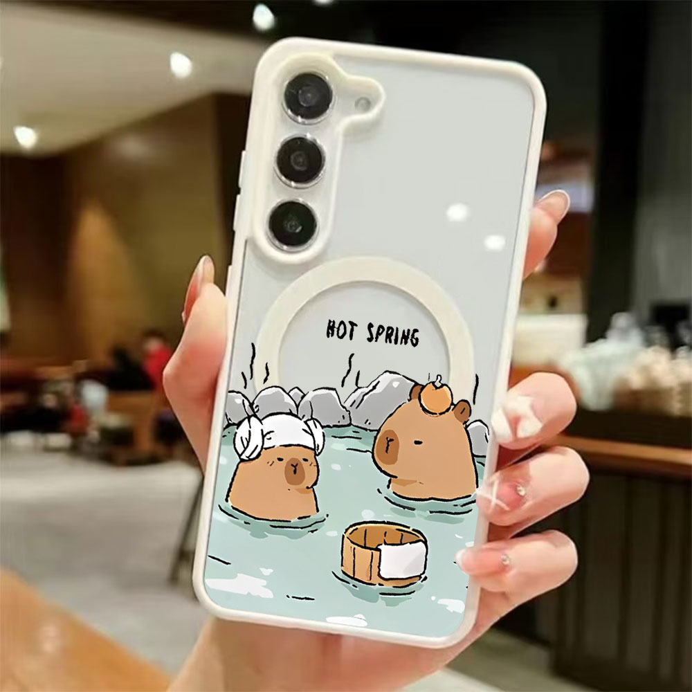Color Transparent Magnetic Pho - đánh giá và giá Phone Cases Galaxy S26