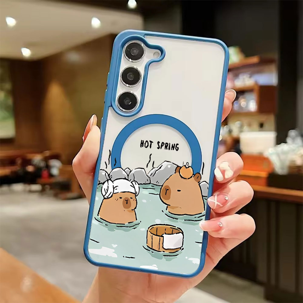 Color Transparent Magnetic Pho - đánh giá và giá Phone Cases Galaxy S26