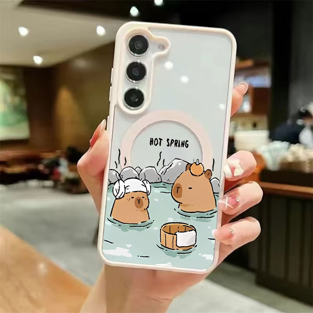 Color Transparent Magnetic Pho - đánh giá và giá Phone Cases Galaxy S26