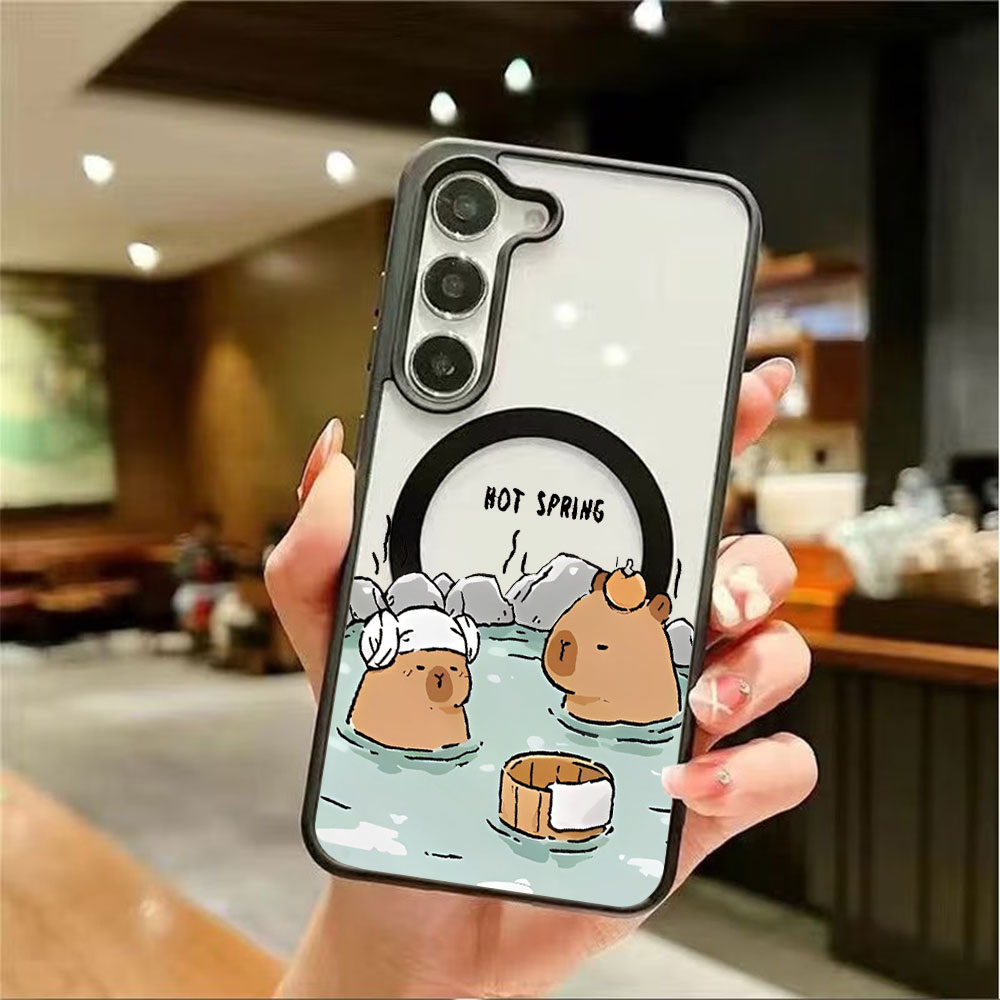 Color Transparent Magnetic Pho - đánh giá và giá Phone Cases Galaxy S26