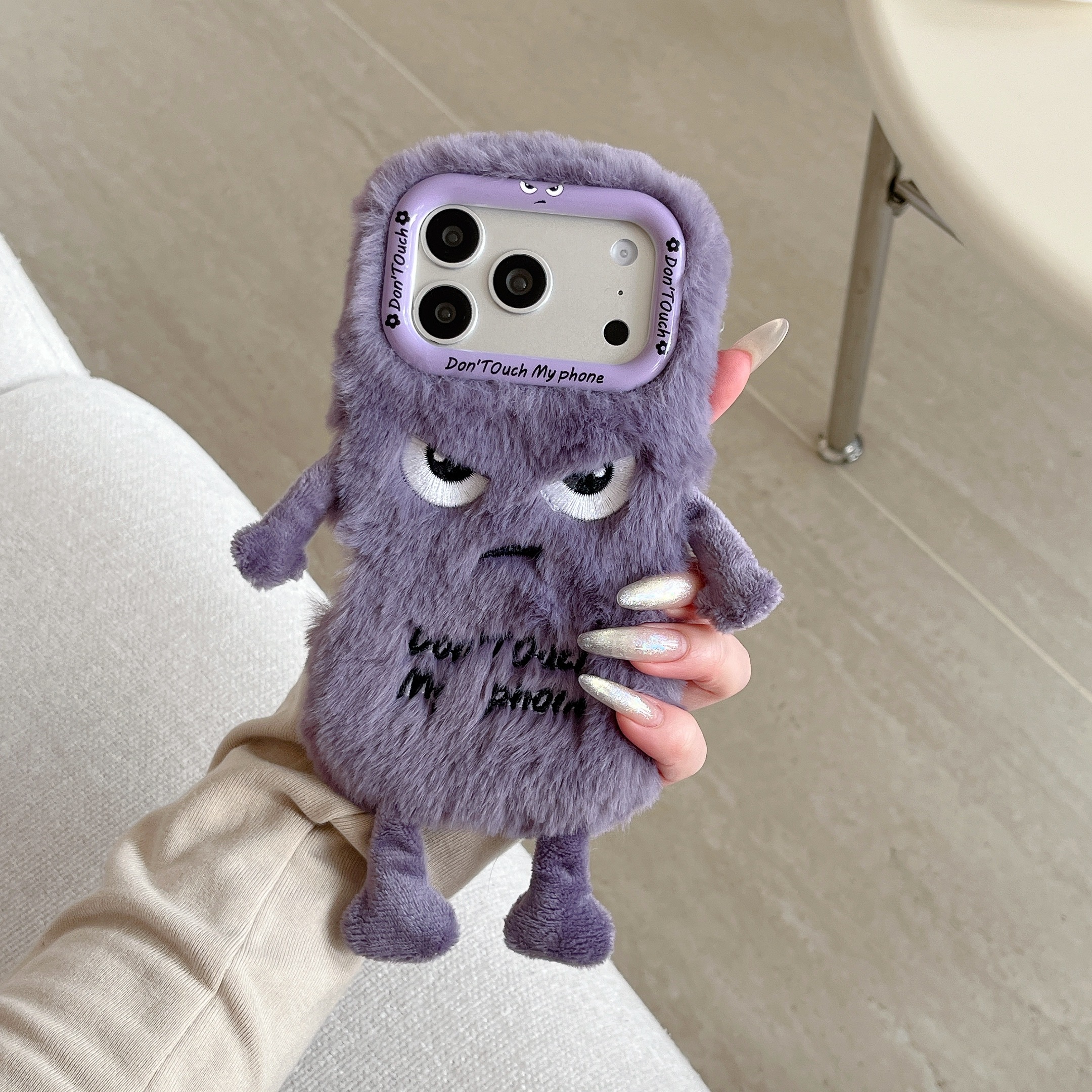 Cute Plush Phone Case with Qui - đánh giá và giá Phone Cases Protective