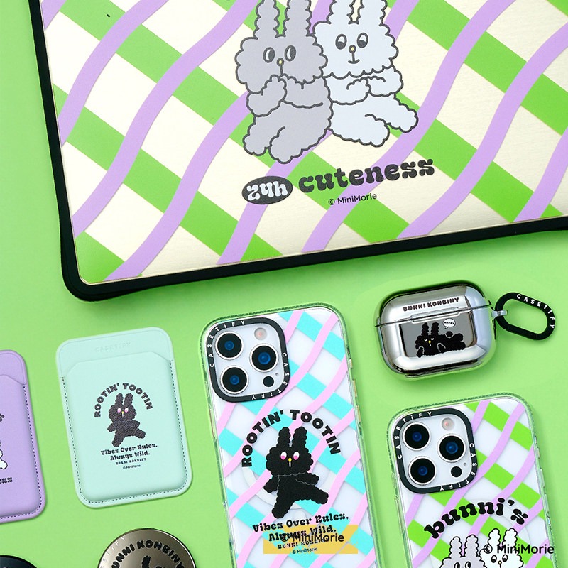 CASETiFY Bunni Konbiny Series  - đánh giá và giá Ring Stand Case