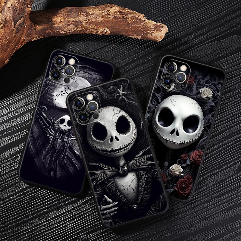 Jack Skellington Black Art Dis - đánh giá và giá Phone Cases Disney