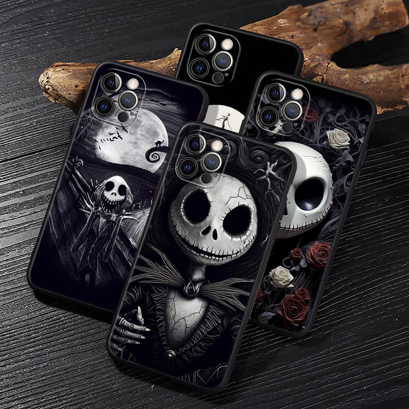 Jack Skellington Black Art Dis - đánh giá và giá Phone Cases Disney