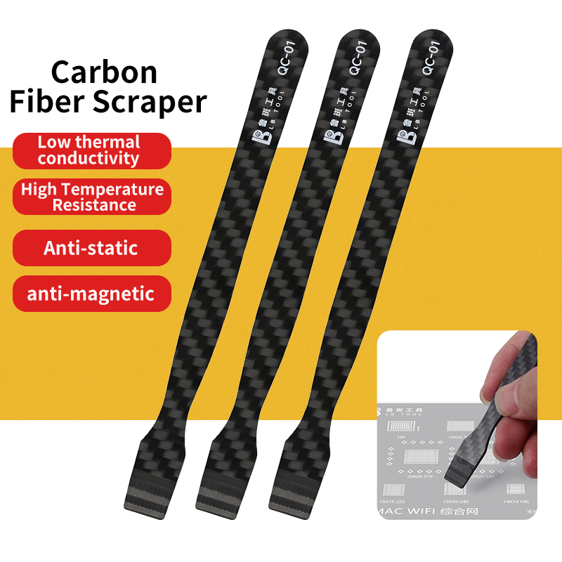 LB QC-01 BGA Carbon Fiber Sold - đánh giá và giá Phone Cases Rubber