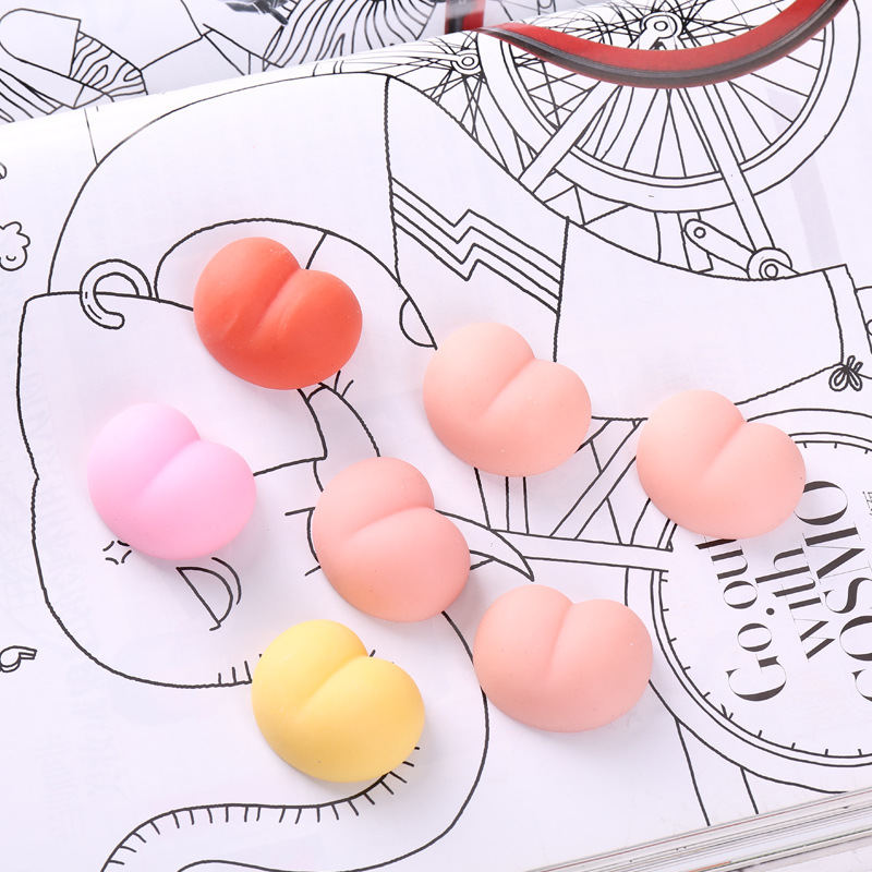 5Pcs super cute new butt pinch - đánh giá và giá Phone Cases Rubber