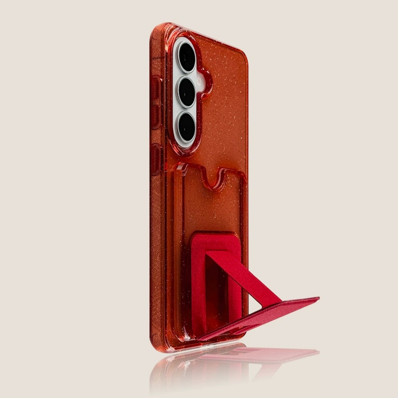 Glitter Transparent Card Walle - đánh giá và giá Phone Cases With Stand