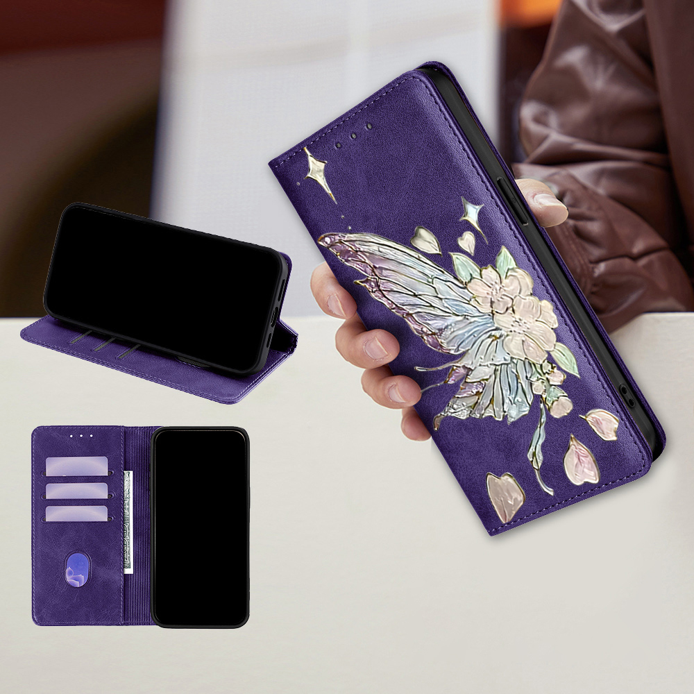 Painted Magnetic Flip Leather  - đánh giá và giá Phone Cases Galaxy S26