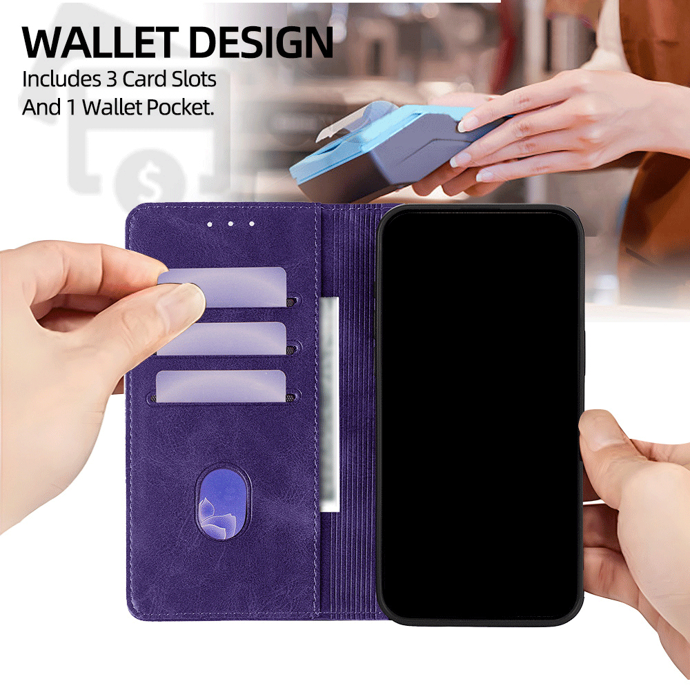 Painted Magnetic Flip Leather  - đánh giá và giá Phone Cases Galaxy S26